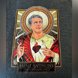 Anthony Bourdain tribute tee